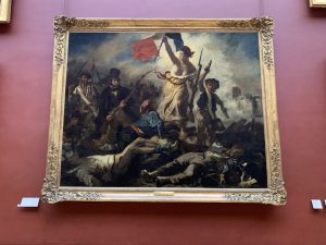 La Liberté guidant le peuple par Eugène Delacroix (1830), exposé au Louvre, Paris © Marjorie Eclar