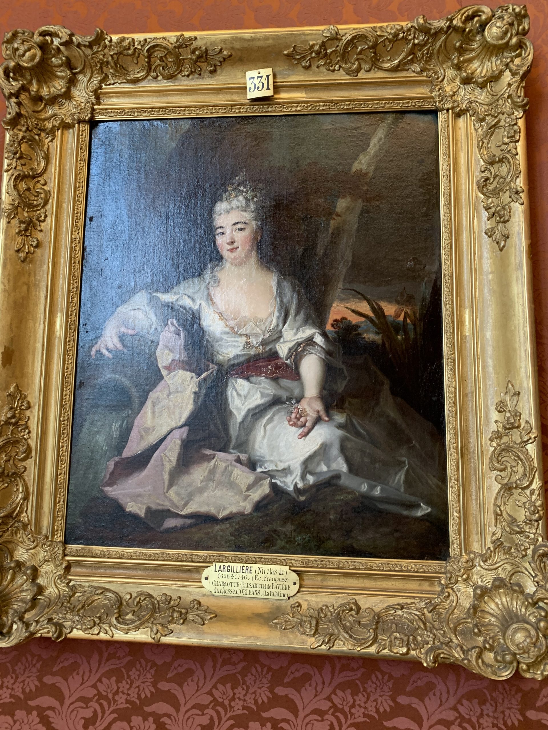 Charlotte-Elisabeth de Bavière, duchesse d’Orléans, par Nicolas de LARGILLIERE © Marjorie Eclar